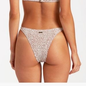 Animal print bikini bottoms